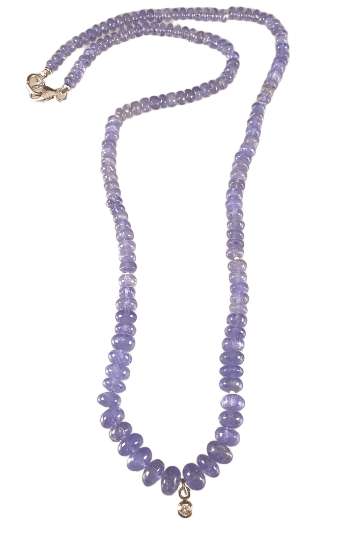 Tanzanite 2025 beads necklace
