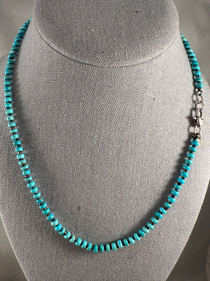 18” Turquoise Bead Necklace
