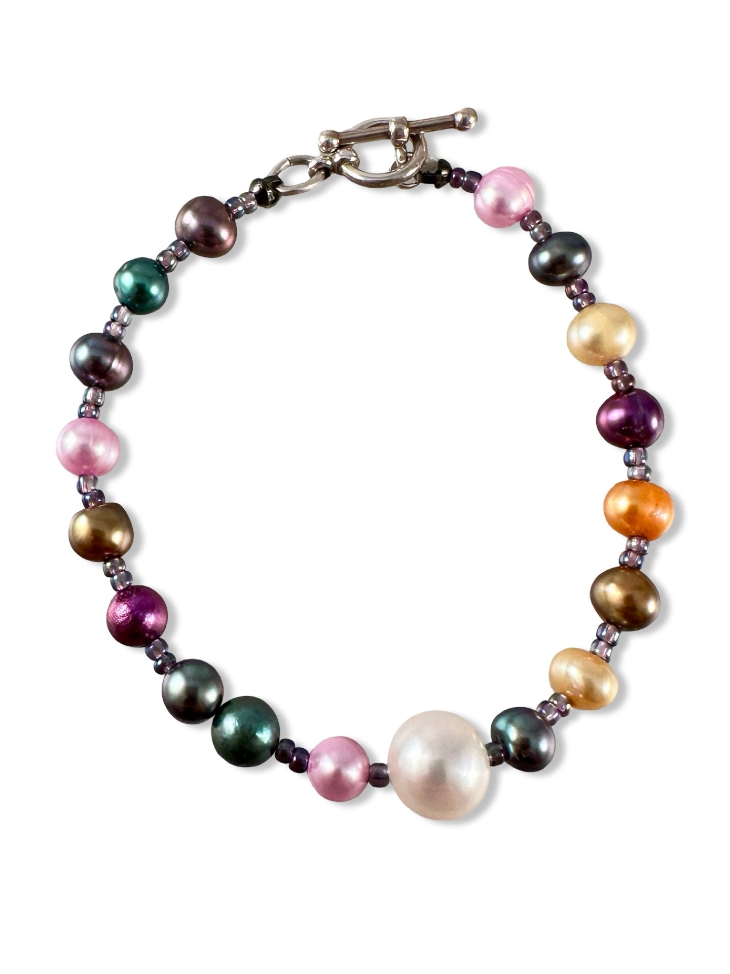 Freshwater Pearl Toggle Bracelet