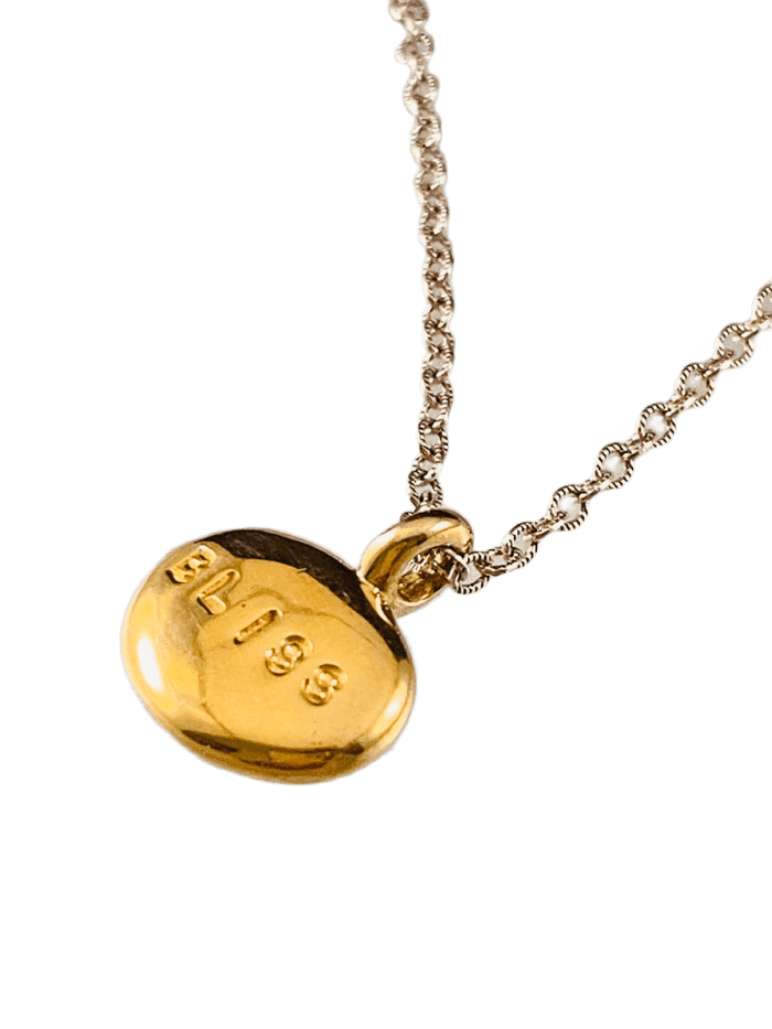 Yellow Gold Vermeil Bliss Nugget Necklace